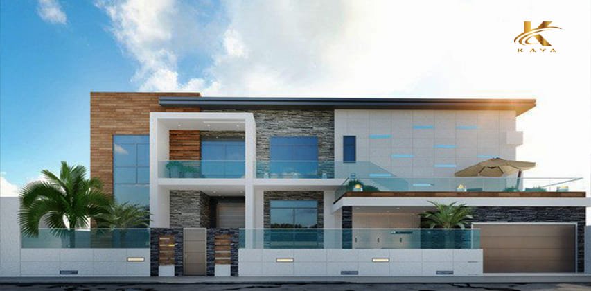 تصميم واجهات منازل من الخارج دور واحد