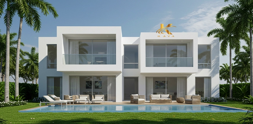 مكونات فيلا 150 متر بتصميم فاخر