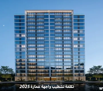 تكلفة تشطيب واجهة عمارة 2025