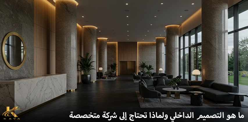 ما هو التصميم الداخلي ولماذا تحتاج إلى شركة متخصصة