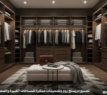 تصنيع دريسنج روم وتصميمات مبتكرة للمساحات الكبيرة والصغيرة
