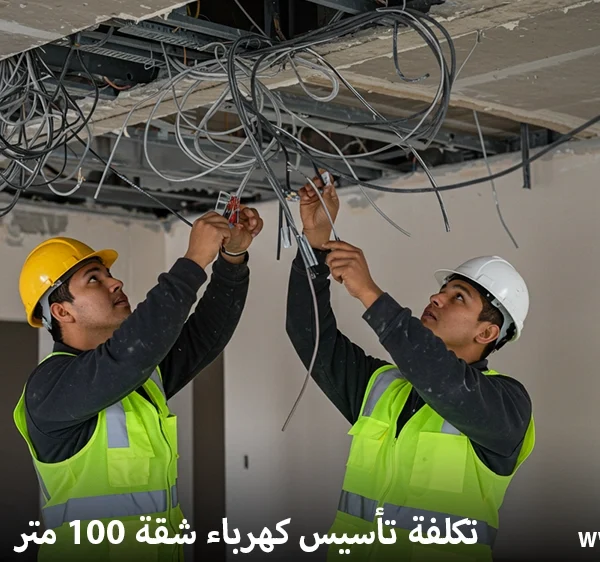 تكلفة تأسيس كهرباء شقة 100 متر