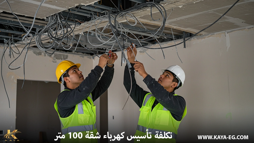 تكلفة تأسيس كهرباء شقة 100 متر