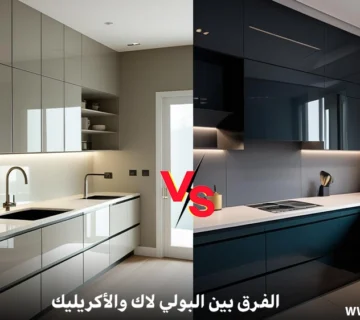 الفرق بين البولي لاك والأكريليك