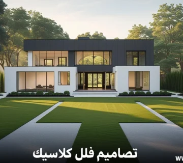 تصاميم فلل كلاسيك