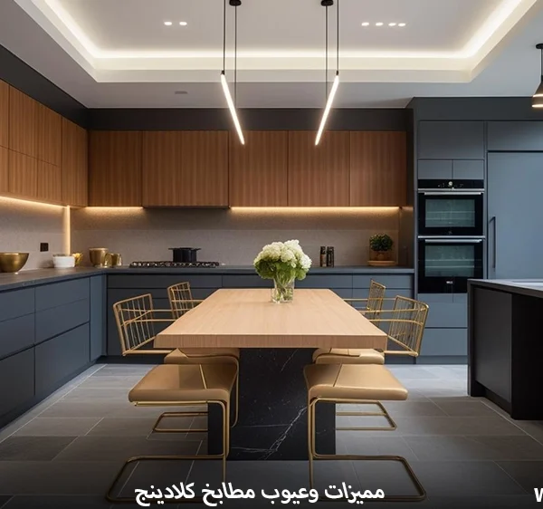 مميزات وعيوب مطابخ كلادينج