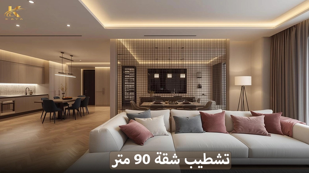 تشطيب شقة 90 متر