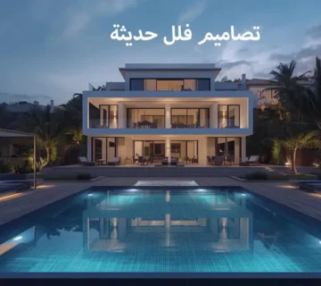 تصاميم فلل حديثة