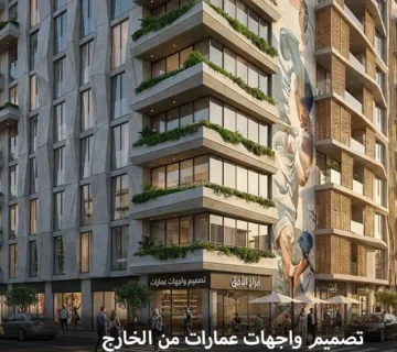 تصميم واجهات عمارات من الخارج