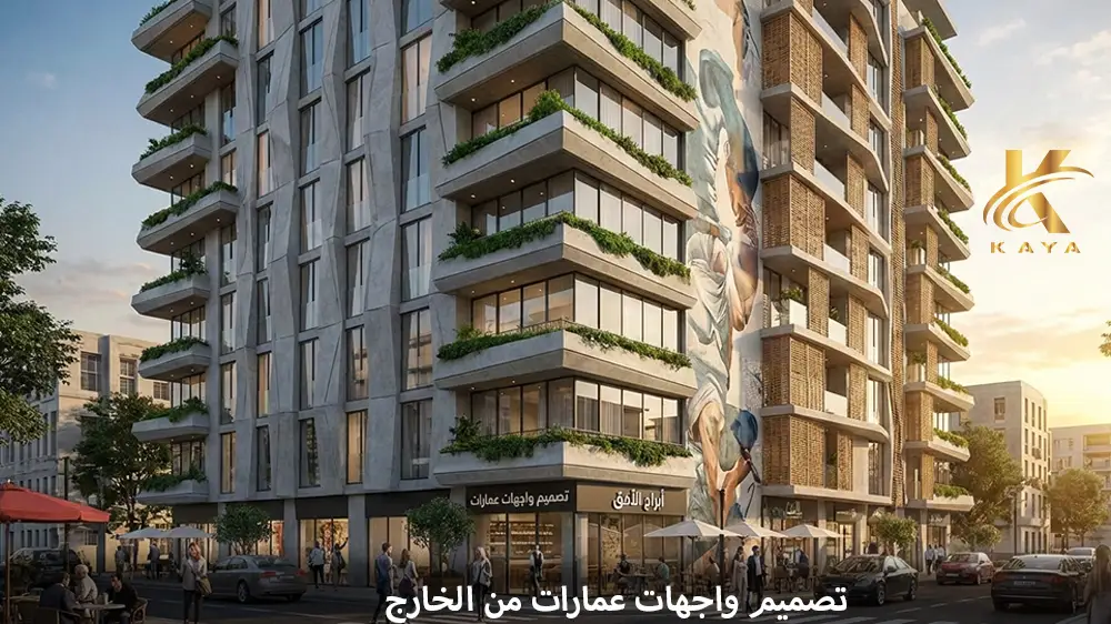 تصميم واجهات عمارات من الخارج