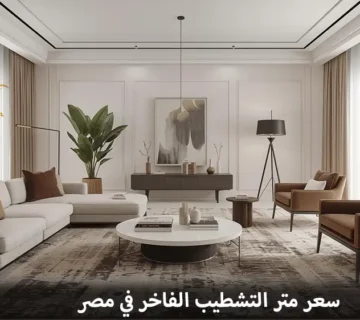 سعر متر التشطيب الفاخر في مصر