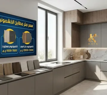 سعر متر مطابخ الخشمونيوم