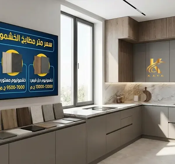 سعر متر مطابخ الخشمونيوم