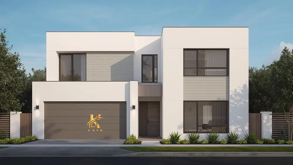 تصميم منزل 200 متر طابق واحد
