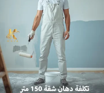 تكلفة دهان شقة 150 متر