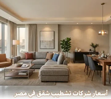 أسعار شركات تشطيب شقق في مصر
