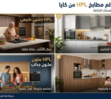 أنواع المطابخ HPL في مصر