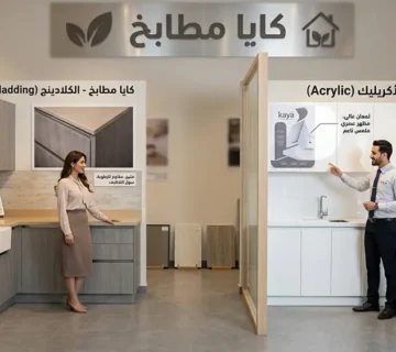مطابخ الكلادينج أم الأكريليك