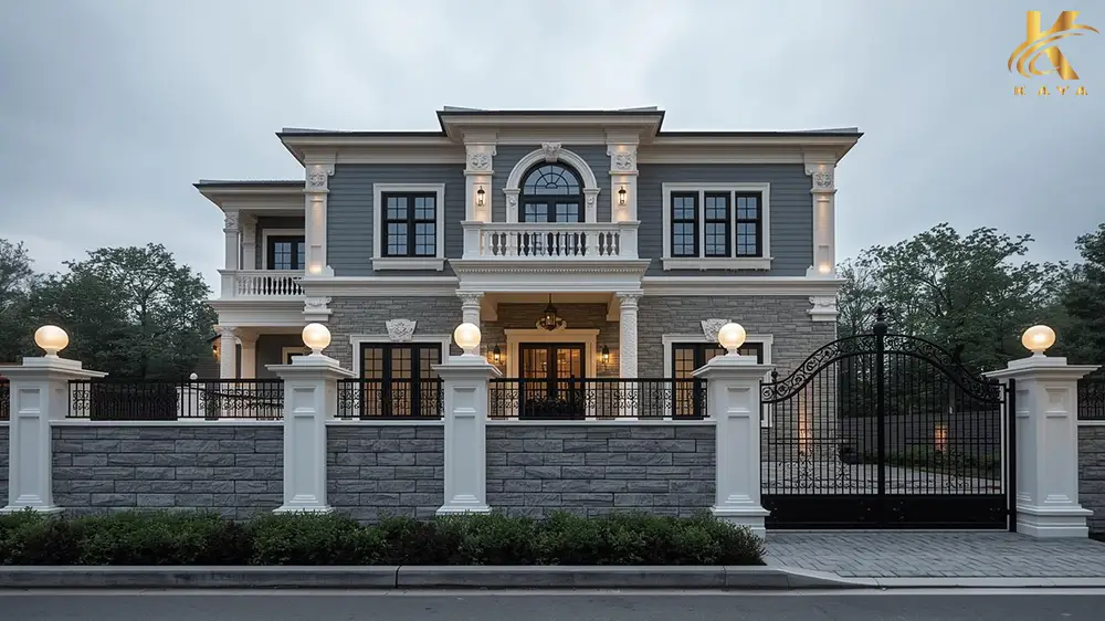 أحدث اتجاهات تصميم الواجهات النيو كلاسيك