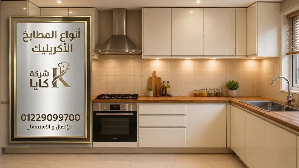 أنواع المطابخ الأكريليك