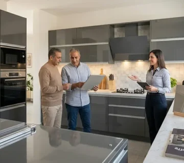 مطابخ أكريليك سعر المتر