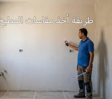 طريقة أخذ مقاسات المطبخ
